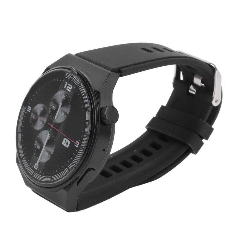 Smart Watch 1.28in Screen Voice Call Round Dial Rotatable Crown