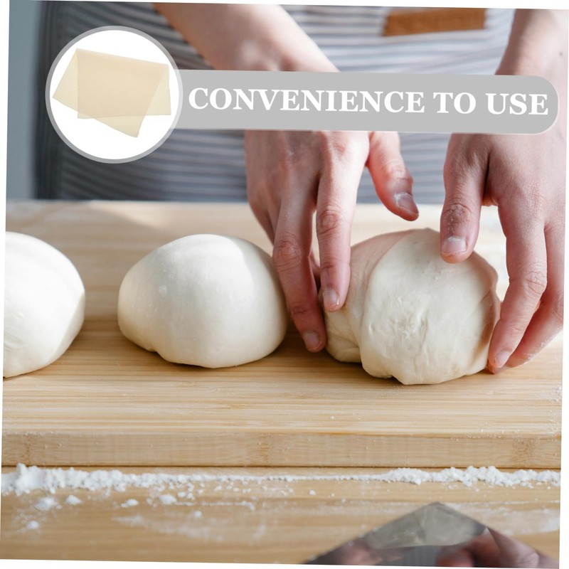 OHPHCALL 2Pcs Natural Linen Bread Proofing Cloth Baking Towels for