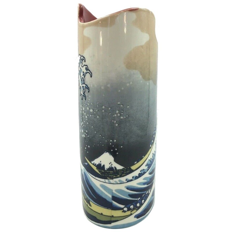 John Beswick Hokusai - The Wave Vase, Multicoloured, 227mm (h),