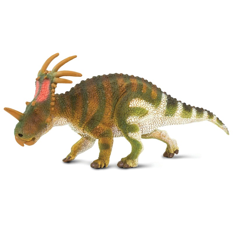 Safari Ltd. Styracosaurus Figurine - Detailed 8" Dinosaur Figure -