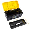 DELI 16-inch Tool Box with Removable Tray, Small Parts Box