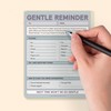 Knock Knock Gentle Reminder Note Pad, Funny Office Notepads &