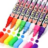 swihorab Chalk Pens Chalk Marker for Blackboard, 8 Colours, Whiteboard