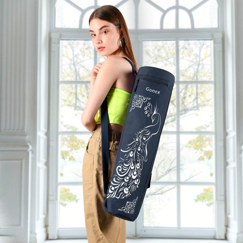 Gonex Yoga Mat Bag, Full-Zip Exercise Yoga Mat Carry Bag