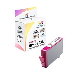 Toner Refill Store Compatible Ink Cartridge Replacement for HP 920XL CD973AN High Yield Works with HP OfficeJet 6000 6500 6500a 6500a Plus, 7000 7500a Printers (Magenta, 1 Pack) - 700 Pages