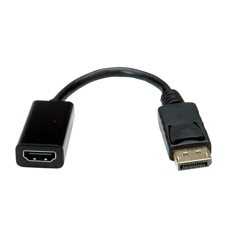 VALUE DisplayPort HDMI Adapter, DP ST - HDMI BU
