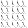10 Pcs Spring Cage Latch Door Spring Hook Metal Finger