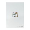 Sunstar Stationery mofusand Clear File, 5 Pockets, White S2139324