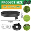 XIJIANG 2 x spool cover, with grass trimmer spring, compatible