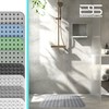 Brandsseller Shower Tub Inlay Non Slip Suction Cups Grey 53