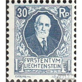 Liechtenstein 74 with hinge 1925 Prince Johann II. (Stamps for collectors)