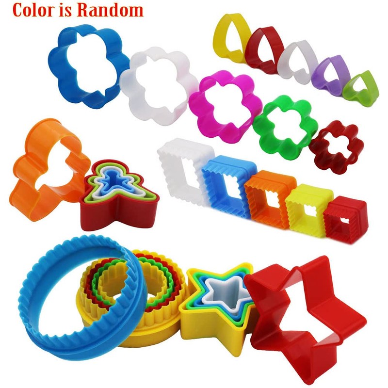 SOOKOO 32 PCS Cookie Cutter Set, Biscuit Cutter Set, Multi-size