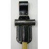 Kozuchi CE-34C Black Bed Leather Hammer Slot with Hinges, Double
