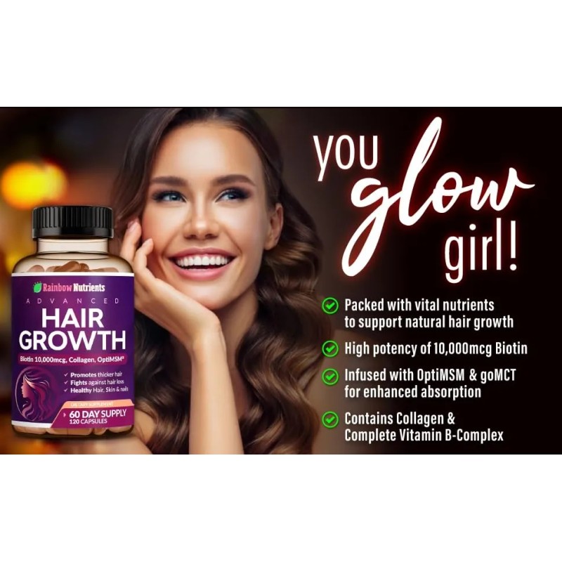 Vitaminas Para El Crecimiento Del Cabello Para Mujeres Sin Sabor