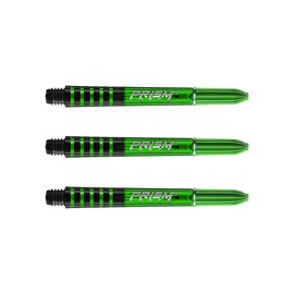 WINMAU Prism Force Grün Intermediate Polycarbonate Dart Stems - 1 Sätze pro Packung (3 Schäfte insgesamt)