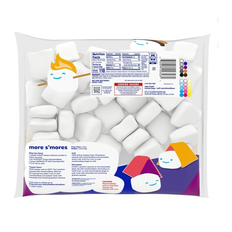 Kraft 2 PK - KRAFT • Jet-Puffed S'MORE Vanilla Marshmallows