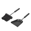 Aboniris Hearth Tidy Set, All Black, Wood Stove Tool Set,