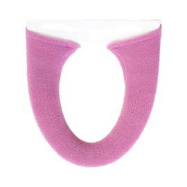 OKA Royal Collection Arts Washing/Heating Toilet Seat Cover, Pink (Washable, Nordic, Fashionable)