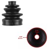 Caltric New 2 Rear Axle Inner Outer CV Boot Kit