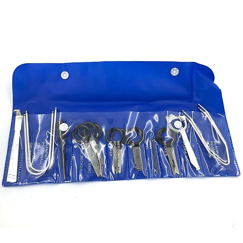 Retoo Unlocking Tool Car Radio Removal Tool 20-Piece Car Radios