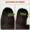 VOCOSTE Round Hair Brush, Hair Brushes for Women, Yellow, 10.04"x2.36"