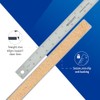 Westcott ZC-24 Zero Center - Regla de metal de acero