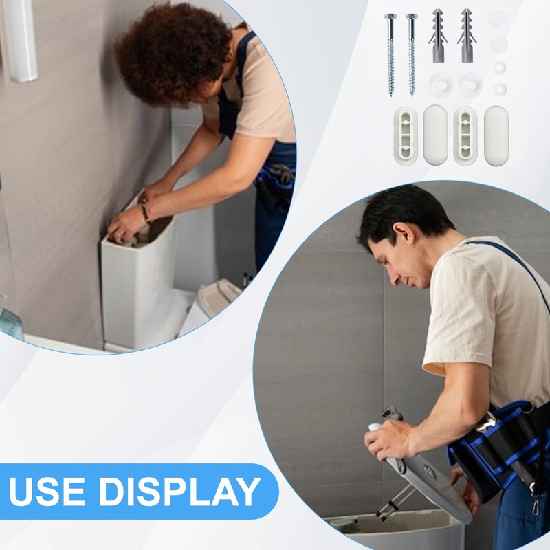 atnayo Toilet Seat Fittings, Toilet Seat Bolts Pan Floor Fixing
