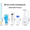 15 Set AI Artificial Insemination Dog Breeding Kit, Canine Breeding