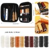 Riddur 46 Pieces Leather Sewing Kit, Leather Sewing Tool Set
