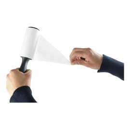 Fancy Pets Rodillo Quita Pelusa Pelos P/ Ropa Cinta Adhesiva 60 Hojas Color Negro