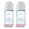 2 Desodorante Roll On Kristal Unisex S/aroma Shelo + Regalo