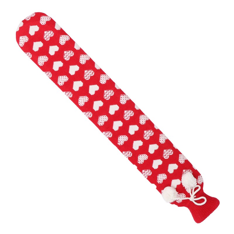 Hot Water Bottle Soft Rubber Knitting Sleeve Hot Water Bag