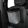 HYL World Bling Car Trash Can,Rhinestone Car Storage Bag Seat