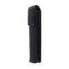 Stone Leather Single Pen Case - Black
