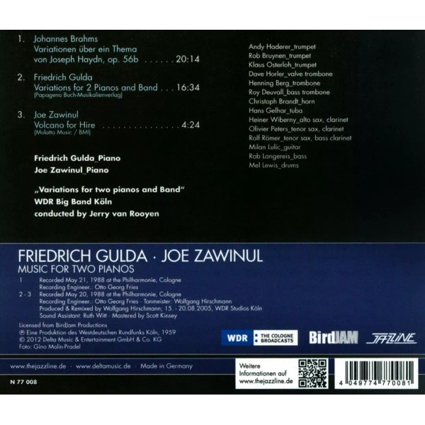 JOE ZAWINUL/FRIEDR