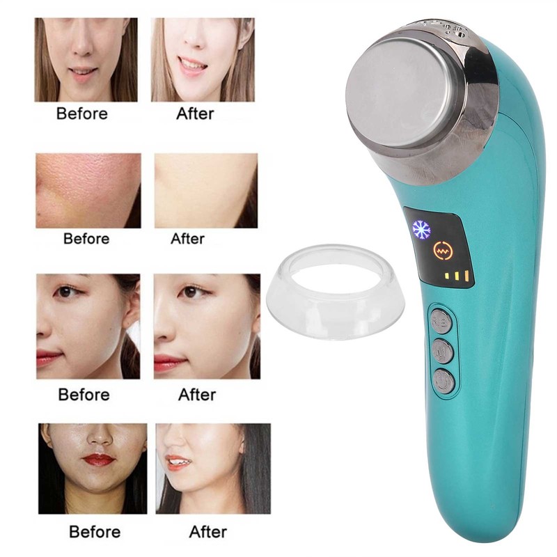 Household Hot Cold Compress Hammer Beauty Machine Face Skin Vibration