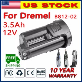 For Dremel 3.5Ah For Dremel B812-02 8200 8220 8300 B812-03  B812-01 12V Li-ion Max Battery