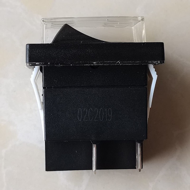 2Pieces KEDU HY12-9-7 Rocker Switch Push Button Switches for Household