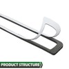 GRAND ORANGE Third Brake Light Gasket Seal Compatible with 2014-2021