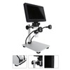 DM9 Digital Microscope 7‑Inch Screen 8 LED Lights Adjustable Brightness
