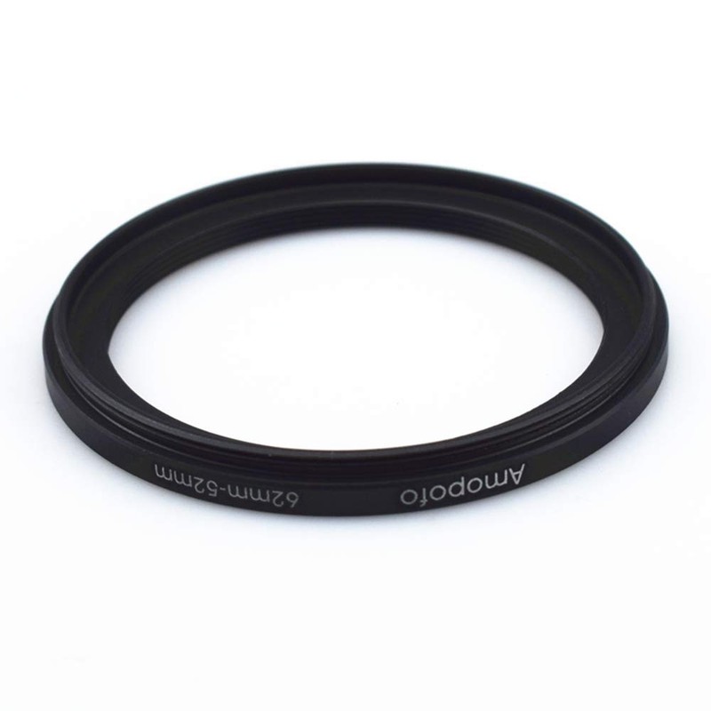 62 mm - 52 mm Step-Down Rings Filter Adapter Ring,