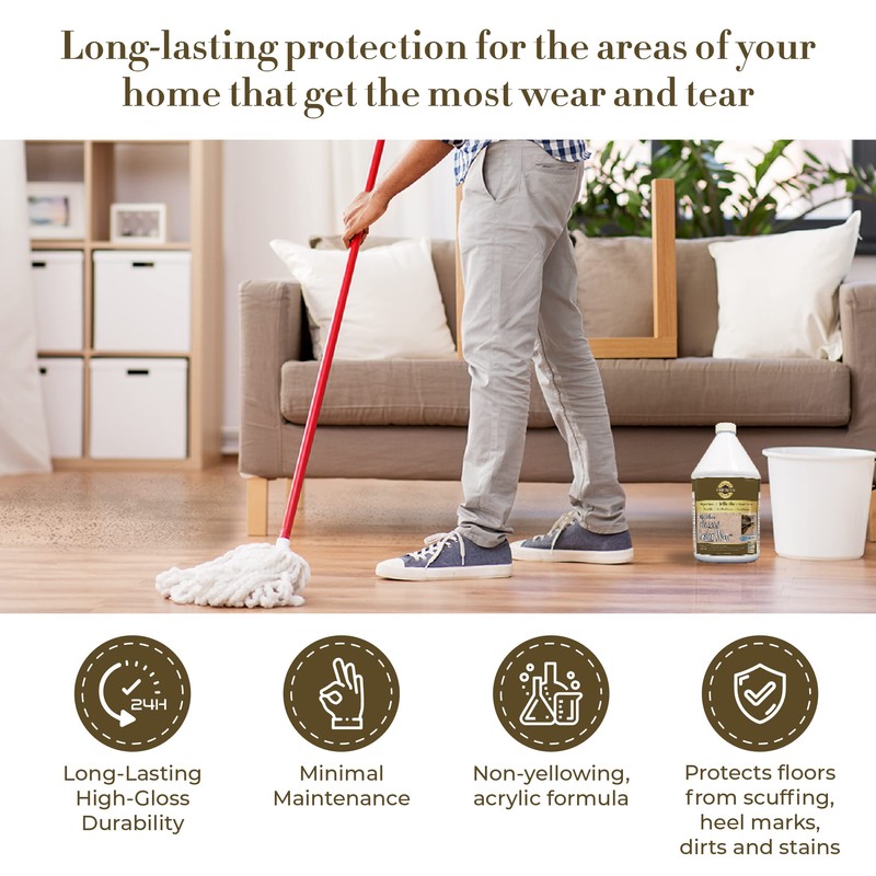 Trewax Professional Gold Label Sealer, Gloss, 1-Gallon