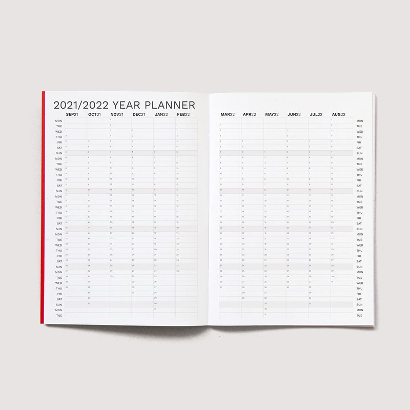 A4 Monthly Planner (Sept21 to Ago22)