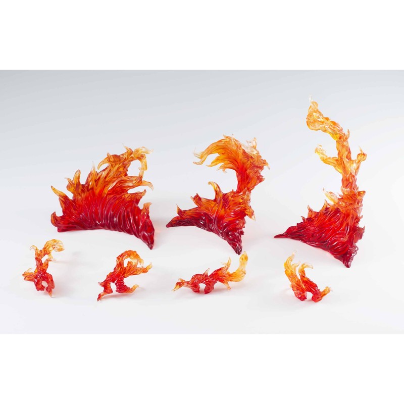 Bandai Tamashii Nations Tamashii Effect Burning Flame Action Figure, Red