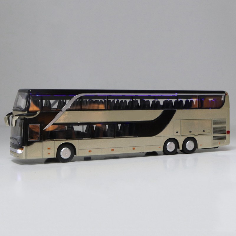 Electric 1:32 Alloy Doubledecker Bus Model Toy with Light Music