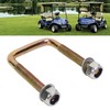 2pcs Golf Cart Leaf Spring U Bolt with Screw Nut