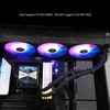 Thermalright Grand Vision 360 ARGB Black CPU AIO Cooler,PC 360