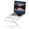 MCHOSE Acrylic Laptop Stand for Desk with 360 Rotating Base
