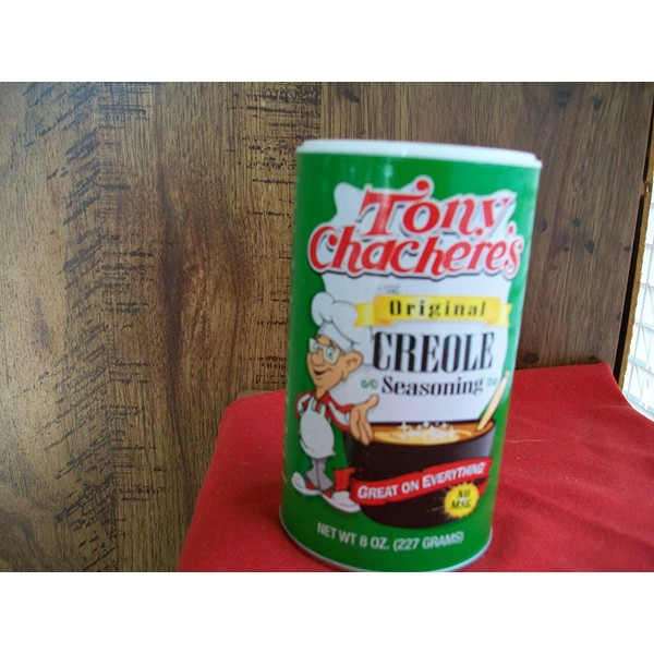 Tony Chachere's Orginal Creole Seasoning 8 Oz. Size NO MSG