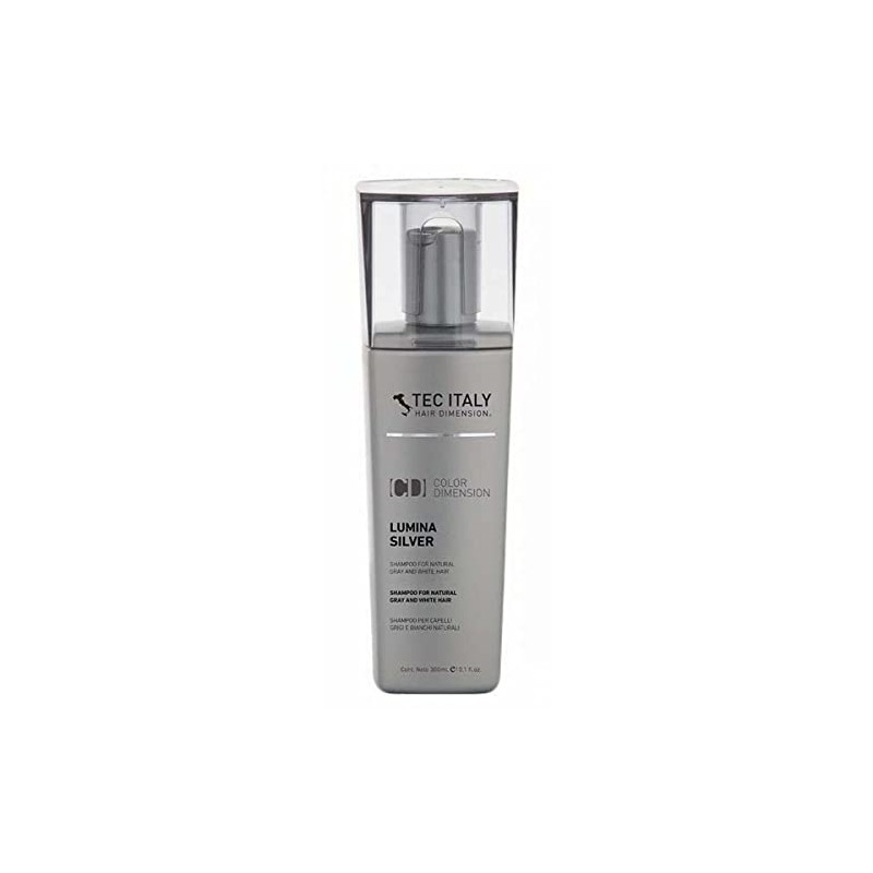 Tec Italy Lumina Silver Shampoo for Natural Gray and White